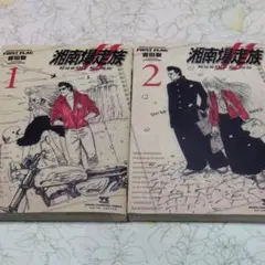 湘南爆走族 ファーストフラッグ 1巻+2巻 2冊セット 吉田聡