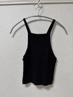 Say What? 黒 【Mサイズ】タンクトップ 重ね着
