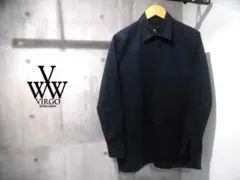 VIRGO WEARWORKS サイドジップスリット パッチワーク 長袖シャツ