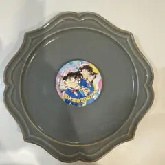 青山剛昌ふるさと館 缶バッジ 名探偵コナン 北栄町 毛利蘭 工藤新一