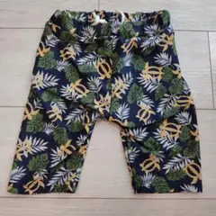 サーフパンツ 110cm 葉っぱ柄