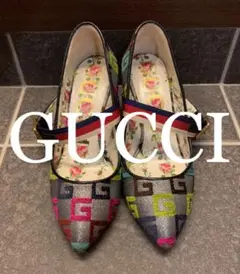 【GUCCI】パンプス 22cm(送料込)