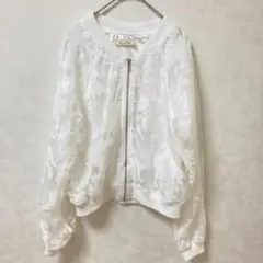 Crony Angel 花柄レースブルゾン ジャケット ジャンパー Mサイズ