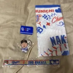 中日ドラゴンズ 中田翔選手 グッズ まとめ売り