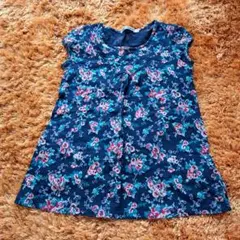UNIQLO　LAURA ASHLEY フラワープリント チュニック 130
