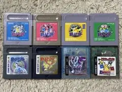 ゲームボーイ ポケットモンスター　ポケモン クリスタル　青　緑　赤　黄 まとめ
