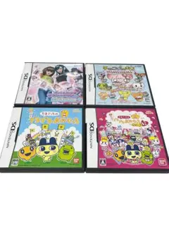 DSソフト4本 プチプチおみせっち、ごひーきに、チョコ犬のお店、ラブ＆ベリー