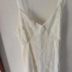アイボリー レースキャミソール