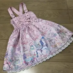 ECONECO エコネコ サロペット ワンピース　100