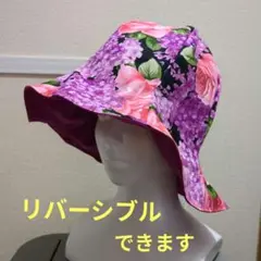チューリップハット　ハンドメイド
