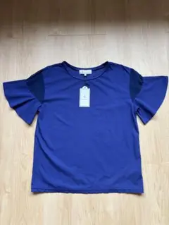 ロペピクニック シアーショルダー Tシャツ ブルー 【未使用値札付】【タグ付き】