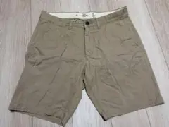 H&M ベージュショートパンツ US 33インチ