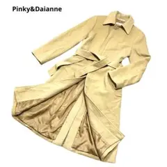 【美品】ピンキー アンド ダイアン カシミヤ100% ロングコート ウール