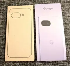 Google Pixel 9a ラベンダー　外箱　説明書付