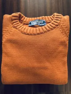 GUERNSEY WOOLENS クルーネック ニット