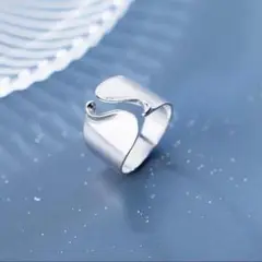 新品twist ring . silver