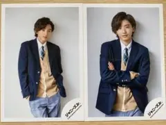 道枝駿佑　なにわ男子　公式写真　アオハル　オフショ