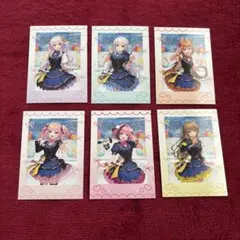 あみゅどる チェキ風カード 6枚セット