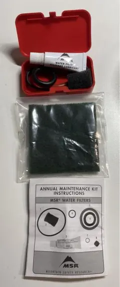 【新品未使用】MSR浄水器 ミニワークスEX メンテナンスキット