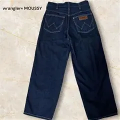 Wrangler AZUL by moussy ワイドデニムパンツ S