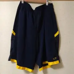 バスケットボールパンツ ネイビー/イエロー