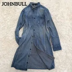 ジョンブル デニムワンピース シャツワンピース JOHNBULL