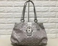 no9858 COACH コーチ F18912 シグネチャー トート バッグ