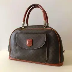 ★美品★ヴィンテージ★セリーヌ ハンドバッグ マカダム柄 0901