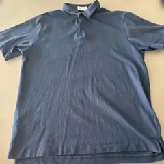 ニュートラルワークス　ネイビー メンズ ポロシャツ X-LARGE