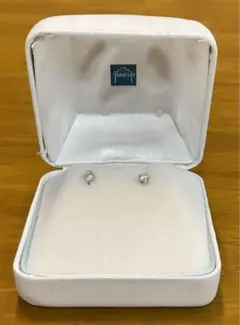 テイクアップ Pt ダイヤモンドピアス 0.2ct セカンドピアス