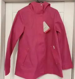 hunter ハンター レインコート ピンク ラバータッチ 新品 レディースXS