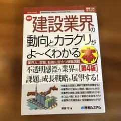 建設業界の動向とカラクリがよ〜くわかる本