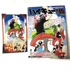 【特典品レア】ハイキュー!! 15 巻特典付きDVD＆シール付き