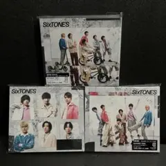 美品　3点セット　SixTONES『音色』　通常盤　初回盤A B ＋　カード6枚