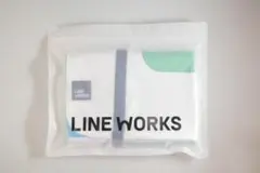 非売品 LINE WORKS ライン ノベルティ ロゴ入り バッグ
