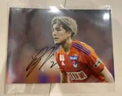 アルビレックス新潟　新井直人　直筆サイン入り　生写真　ブロマイド　新品