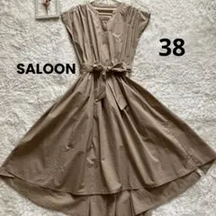 SALOON サルーン　バイバビロン　シャツワンピース　38
