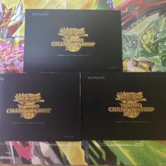 wcs2017遊戯王ワールドチャンピオンシップ2017 限定封筒のみ×3枚