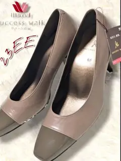 Wacoal Successwalk　スクエアトゥバイカラー23EE新品未使用品