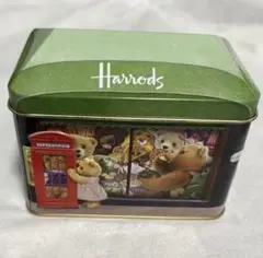 Harrods ロンドンバス 貯金箱 缶