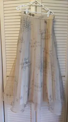 【Mサイズ】AMERI HOROSCOPE SHEER PLEATS SKIRT