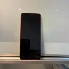 レッド スマートフォン 本体