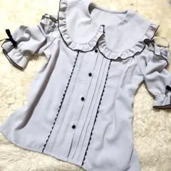 DEAR MY LOVE ラッフル襟シャツ 地雷系 量産系
