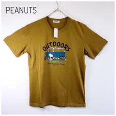 新品未使用タグ付 PEANUTS OUTDOORSスヌーピープリントTシャツ L