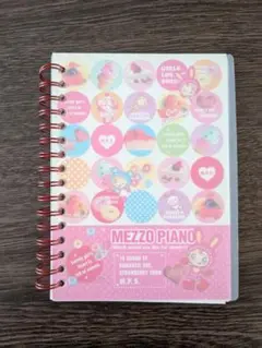 MEZZO PIANO シール帳　メモ帳 きらきらシール付き（写真4枚目）