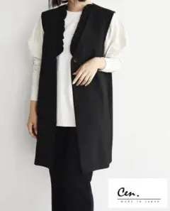 cen. 3wayフリルジレ 新品 ブラック myclozette