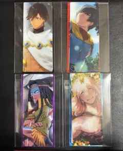 fgo 編成画面風カード　 オジマンディアス等　計4枚