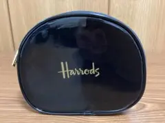 [新品未使用] Harrodsハロッズ 化粧ポーチ ブラック