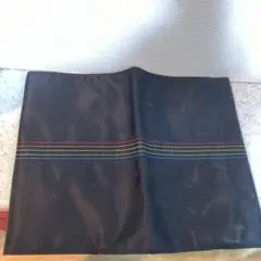 ブックカバー 黒 中型