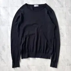 【現行タグ】ジョンスメドレー シーアイランドコットン 30G クルーネックニット